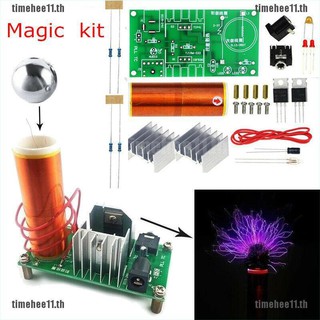 (timehee 11) diy kit mini tesla coil plasma ลําโพงอิเล็กทรอนิกส์