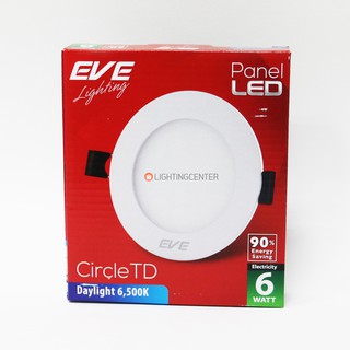 LED Panel 6w EVE รุ่น TD Circle