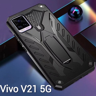 Y01(พร้อม​ส่งในไทย)เคสRobotกันกระแทกมีขาตั้งVivo Y01A/V23E 5G/Y15S 2021/Y76 5G/Y76S/Y74S/Y55S 5G/V21 5G