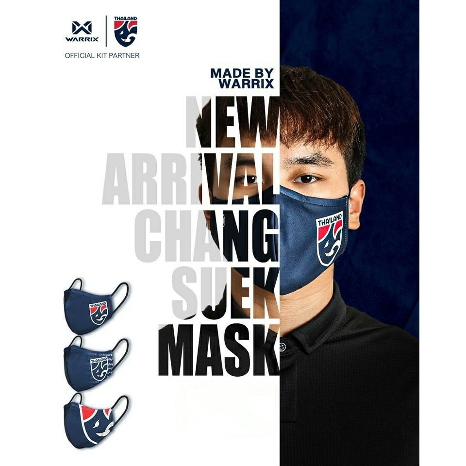 à¸«à¸™ à¸²à¸à¸²à¸à¸œ à¸²à¸— à¸¡à¸Šà¸²à¸• à¹„à¸—à¸¢ à¸Š à¸²à¸‡à¸¨ à¸ Warrix Masks Chang Suek Collection à¸‚à¸­à¸‡à¹à¸— à¸ˆà¸²à¸ Warrix Shopee Thailand