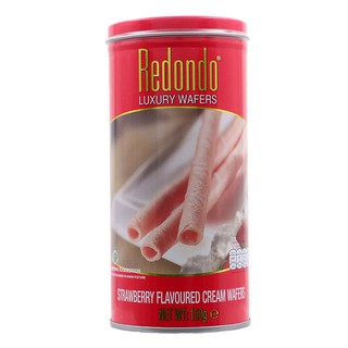 รีดอนโด้เวเฟอร์สตรอเบอร์รี่แอนด์ครีม 150กรัม Redondo Wafer Strawberry and Cream 150g.