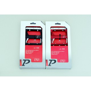 บันได แป้นใหญ่ VP Components VP-59 Platform Pedal  Size: 110 x 106 mm Red/Black