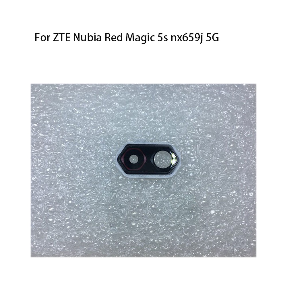 Test good สําหรับ ZTE Nubia Red Magic 5s nx659j 5G ด้านหลังกล้องกระจกเลนส์สําหรับ Red Magic 5s nx659