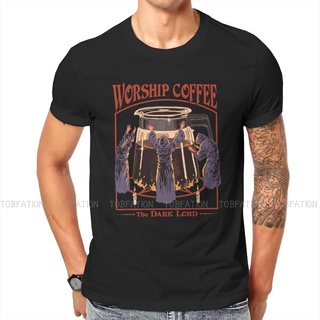 เสื้อผ้าผชเสื้อยืดคอกลม พิมพ์ลาย Baphomet Satan Lucifer 6XL สําหรับผู้ชายS-5XL