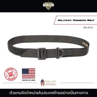 Tac Shield - Military Riggers Belt [ สีดำ ] เข็มขัด เข็มขัดทหาร เข็มขัดสนามยุทธวิธี เข็มขัดเดินป่า เข็มขัดผู้ชาย เข็มขั