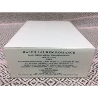 Ralph Lauren Romance EDP 100ml Tester