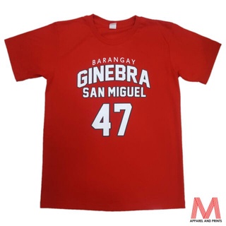 Lint9 {พร้อมส่ง XS-6XL} Ginebra Mark Caguioa #เสื้อยืดผ้าฝ้าย 100% พิมพ์ลาย Pba 47 พลัสไซซ์ ของขวัญคริสต์มาส สําหรับผู้ช