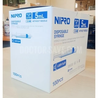 ไซริ้​ง​นิโปร​ nipro 3cc,5cc,10cc,20cc, 50cc,50ccหัวให้อาหารfeed ราคา​ยกกล่อง กระบอกฉีดยา (Syringe​ nipro)​น