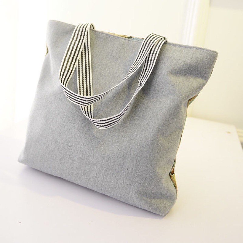 BBAG - กระเป๋าผ้าสะพายข้างลายการ์ตูนสายสั้น 2023 กระเป๋าผ้า(สะพายข้าง)A01 - รูปที่ 5