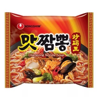 มาม่าเกาหลี Nongshim CHAMPONG NOODLE SOUP SPICY SEAFOOD 130g