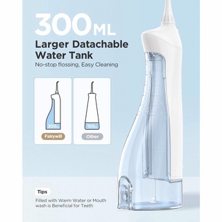 Portable Water Flosser ไหมขัดฟันพลังน้ำ/เครื่องกำจัดสิ่งสกปรกในช่องปาก/Flosser Water