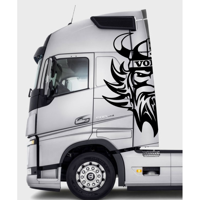 2 X VOLVO TRUCK SIDE STICKERS DECALS สติ๊กเกอร์ oracal คุณภาพสูง
