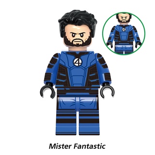 ของเล่นเด็ก บล็อกตัวต่อ ภาพยนตร์ Mister Fantastic Reed Richards Superheroes Doctor Strange In The Multiverse of Madnessr ของขวัญสําหรับเด็ก