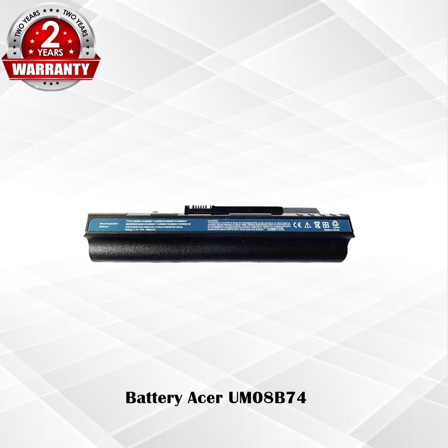 Battery Acer UM08B74 / แบตเตอรี่โน๊ตบุ๊ค รุ่น A41 A52 A51 A71 B74 A72 B52 B72 (OEM) *รับประกัน 2 ปี*