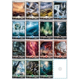 Magic the gathering : Basic land Zendikar Rising