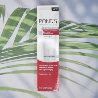 (Ponds®) Rejuveness Lifting &amp; Brightening Eye Cream Vitamin B3 + Retinol 29.5 ml พอนด์ส อายครีม ครีมบำรุงผิวรอบดวงตา