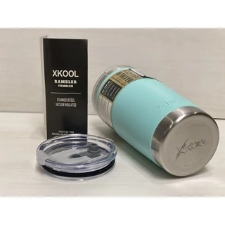 แก้วน้ำXkool ขนาด 20oz เก็บอุณหภูมิความเย็น,ร้อน เป็นสแตนเลส304อย่างดีไม่มีไอน้ำ !free ยางรองแก้ว