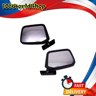 กระจกมองข้าง ซ้าย + ขวา Nissan  Datsan 720 ปี 1980 - 1991