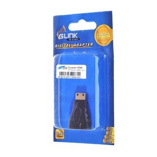 แปลงช่องสัญญาณ HDMI(F) เป็น Mini HDMI(M) Converter HDMI (F) TO Mini HDMI GLINK (GL2226)