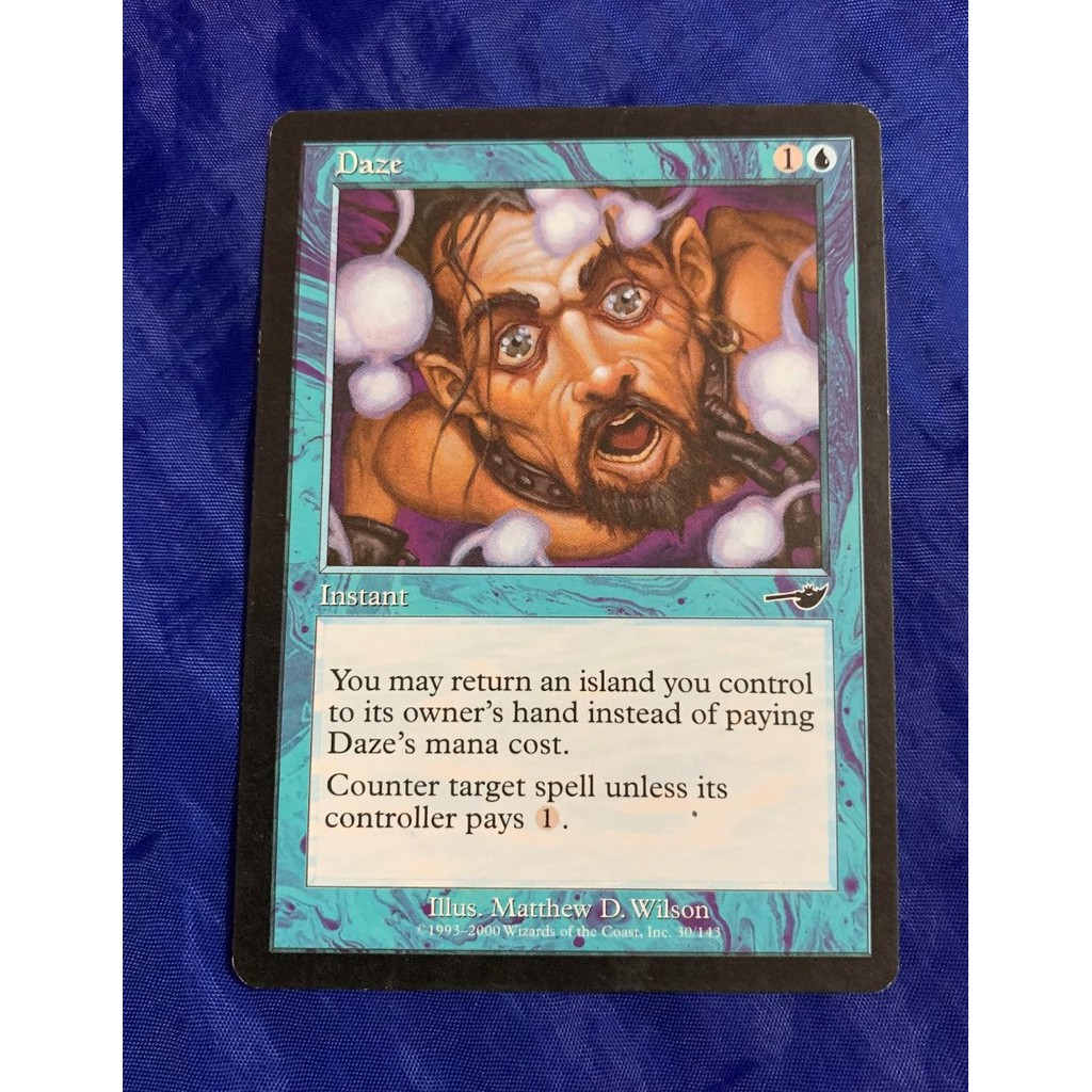 🃏🃏 MTG : Nemesis: Daze 🔥English🔥  🃏🃏