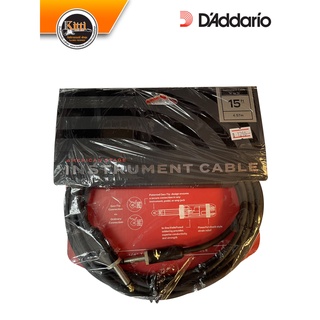 สายสัญญาณ D’Addario American Stage Instrument Cable AMSG-15 (ยาว 4.57 m.)