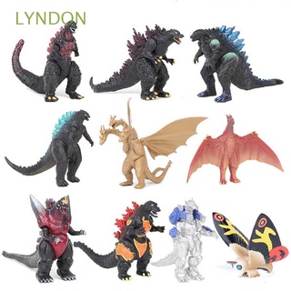 Lyndon โมเดลฟิกเกอร์ อนิเมะ ไดโนเสาร์ ก๊อตซิลล่า 10 ชิ้น ต่อชุด