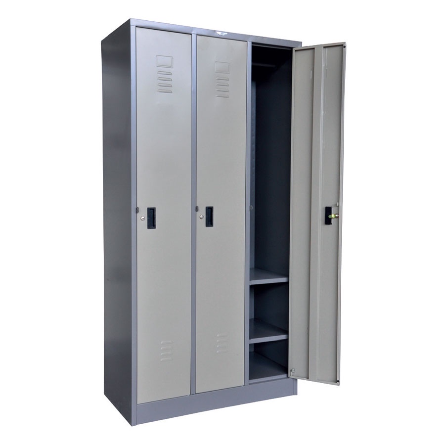 ILF - ตู้ล็อกเกอร์เหล็ก 3 ประตู LK-3