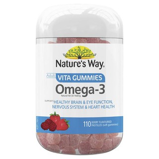 Natures Way Vita Gummies Adult Omega 110 Gummies