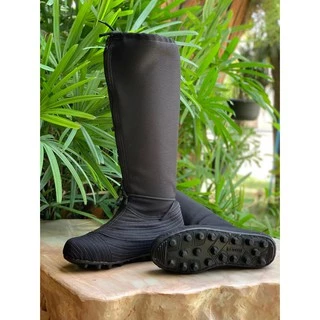 CS SHOES รองเท้านินจาพื้นปุ่มสตั๊สยาวซิปหน้า รุ่น CS1010 เหมาะสำหรับใส่ลุยโคลน ทำนา เดินป่า ตกปลา กิจกรรมกลางแจ้ง