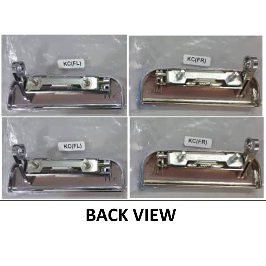 ตกแต่งบ้าน Toyota Avanza . มือจับประตูด้านนอก Chrome ส่งด่วน สั่งเลย