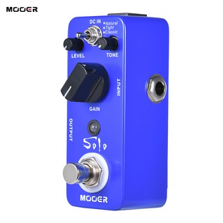 mooer solo distortion เอฟเฟคกีตาร์แบบเหยียบ