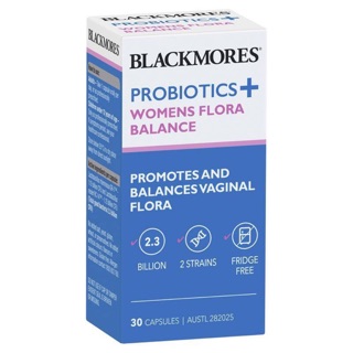 Blackmores สูตร Probiotics+ Women Flora Balance