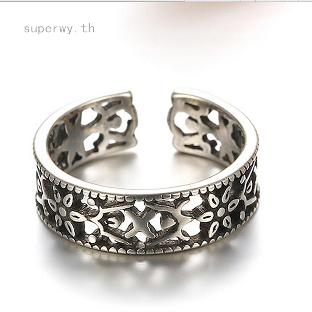 แหวนเงิน 925 Sterling Silver สไตล์โบราณ