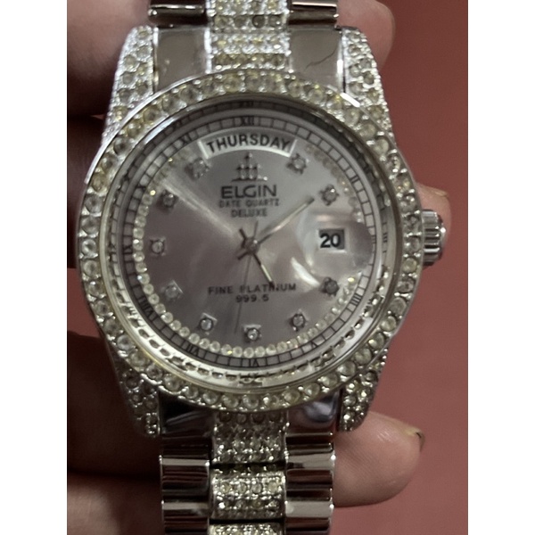 นาฬิกาวินเทจ ELGIN usa งานคัดหัวตุ้ญี่ปุ่น