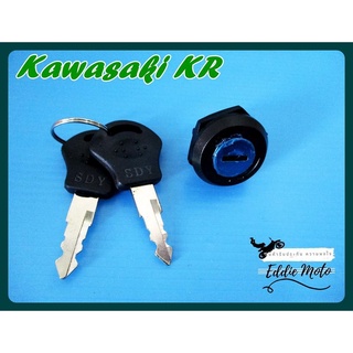 KAWASAKI KR150 KR 150 SIDE COVER KEY SET  // กุญแจล็อกฝากระเป๋าข้าง (1 ข้าง) สินค้าคุณภาพดี