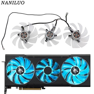 95MM FD10015H12D FD9015U12D 6700XT Replacement For PowerColor Radeon RX 6700 XT Graphics Video Card Cooler Fan