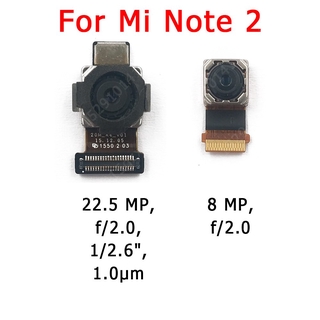 ของแท้ Xiaomi Mi Note 2 Note2 ด้านหน้า ด้านหลัง กล้อง หลัก หันหน้าไปทางเซลฟี่ กล้องโมดูล สายเคเบิลอ่อน อะไหล่สํารอง