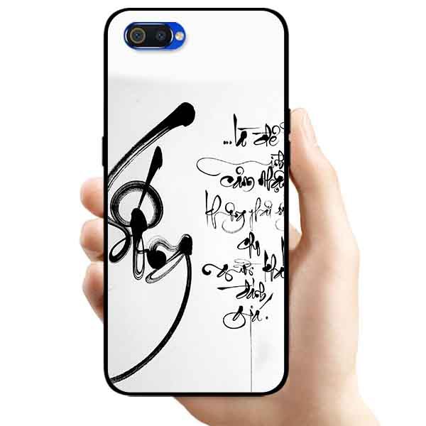 Realme C1/ Realme C2/ Oppo A3s/ เคส Oppo A1K - LIVING การประดิษฐ์ตัวอักษร