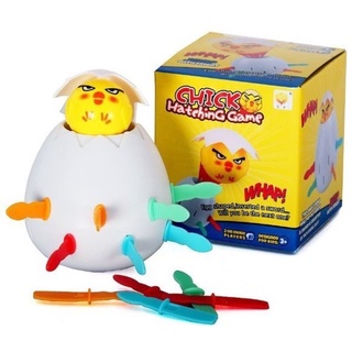 T.P.TOYS CHICK HATCHING GAME เกมส์เสี่ยงดวง เสียบไข่ไก่เด้งหรรษา ขนาด 8.3X7.6 ซม.