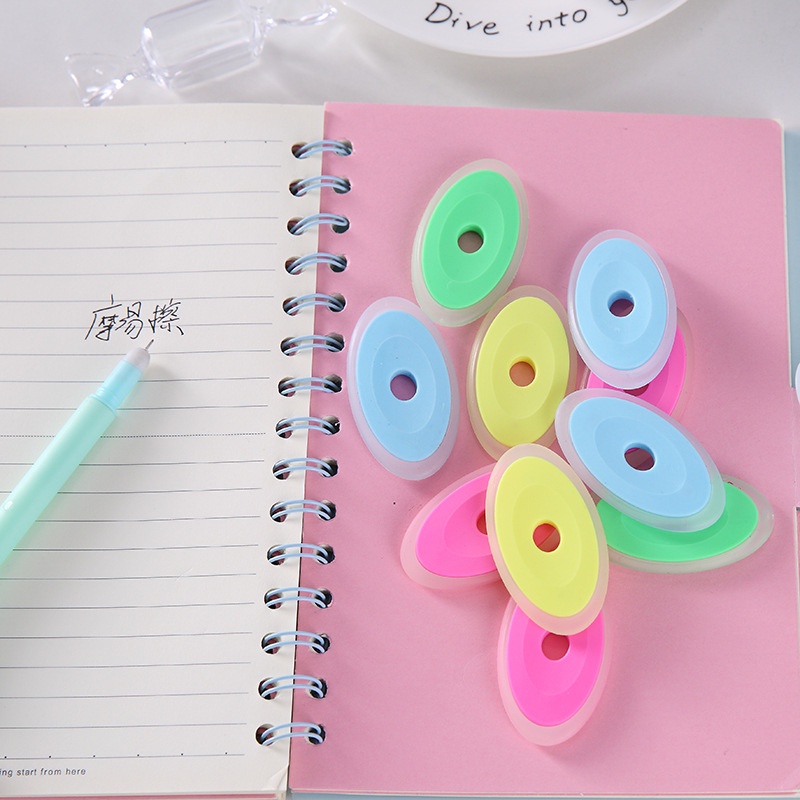 KS✨🔥ราคาส่ง🔥ยางลบปากกาลบได้ ชิ้นละ 2บาท พร้อมส่ง (🎲สุ่มสี)เครื่องเขียน ยางลบปากกาลบได้ ปากกาลบได้ - รูปที่ 5