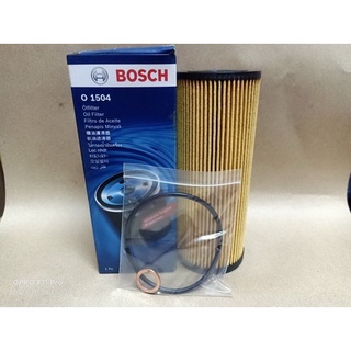 กรองน้ำมันเครื่องเบนช์ ( กรองกระดาษ )  BOSCH  แท้   (0986AF1504)   BENZ  W124