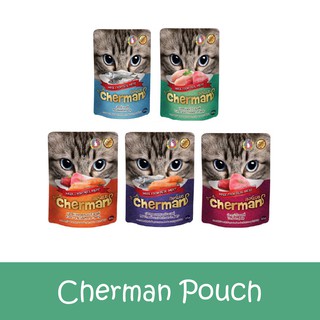 Cherman Pouch 85g. เชอร์แมน เพ้าซ์ อาหารเปียกแมว (x12 ซอง)