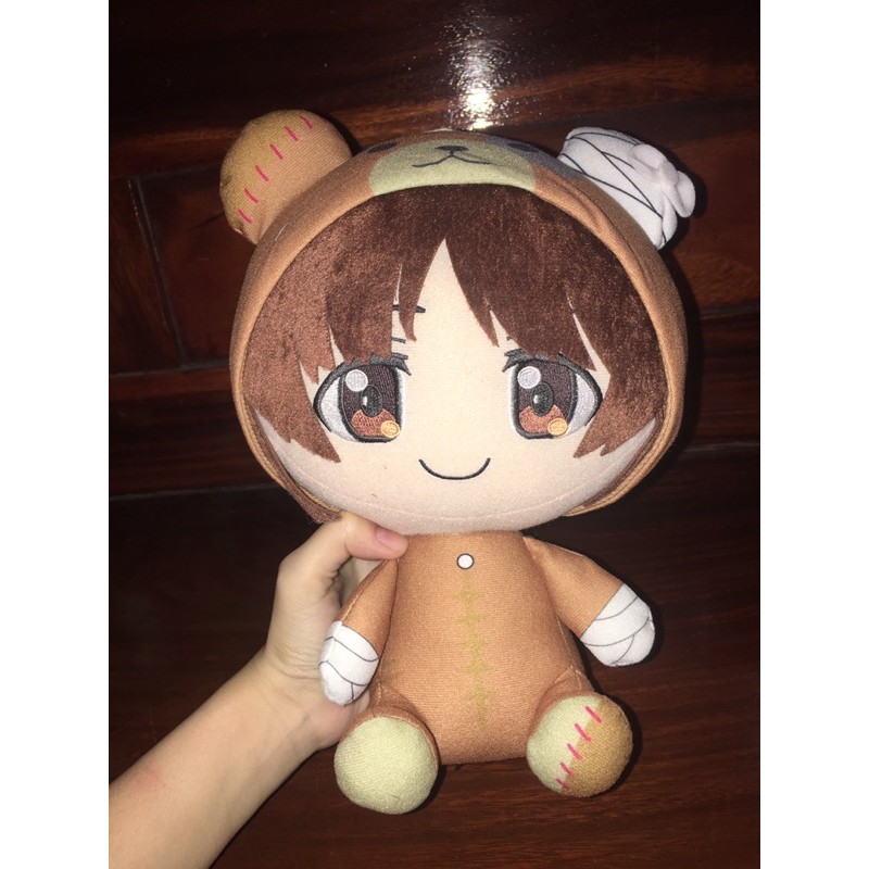 ตุ๊กตา อนิเมะ girl und panzer สาวรถถัง หมี Boko