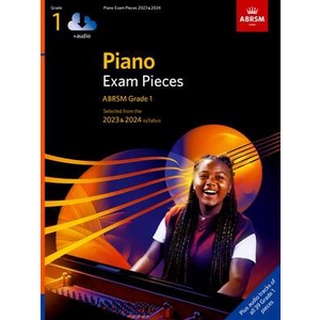 ABRSM:Piano Exam Pieces 2023 &amp; 2024, ABRSM Grade 1, with audio (9781786014634)