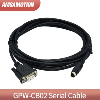 Yy GPW-CB02 สายเคเบิลโปรแกรมมิ่ง หน้าจอสัมผัส GP3000 Below GP37W2 HMI GPWCB02