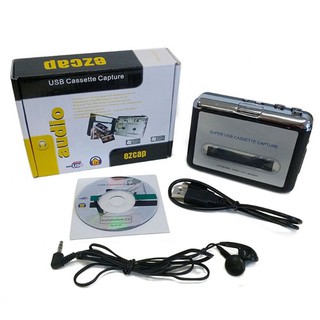 Ezcap Casset Tape to MP3 connect computer เครื่องเล่นเทปคาสเสต แปลงเพลงจากเทป ส่งจากไทยครับ