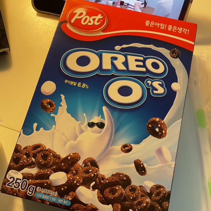 (พร้อมส่ง) Oreo o's cereal 250g โอรีโอ ซีเรียล