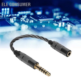 ELE Consumer 4.4mm Balanced Male to 3.5mm Stereo Female Adapter Cable for NW‑ZX507 DMP‑Z1 NW‑ZX300A NW‑WM1Z Headphone