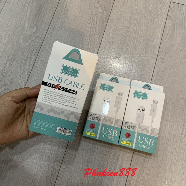 สายชาร์จ Samsung EarlDom 1M Ec-025