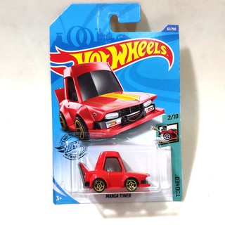 รถเหล็ก Hot Wheels Manga Tuner Red มังงะ สีแดง